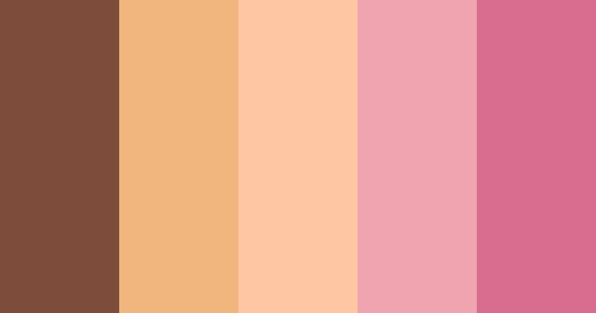 Download hazelblossom color palette PNG image (landscape)