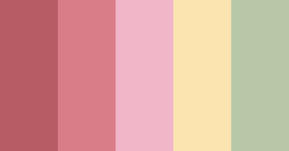 Download bloody circus color palette PNG image (landscape)