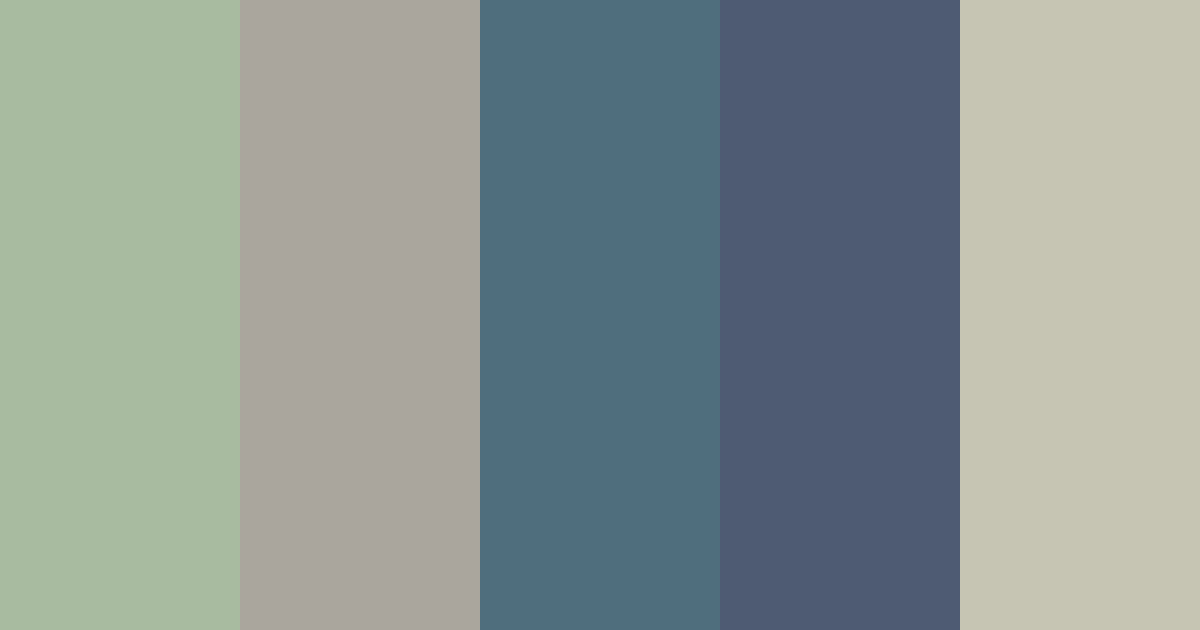 Download autumn indigo color palette PNG image (landscape)