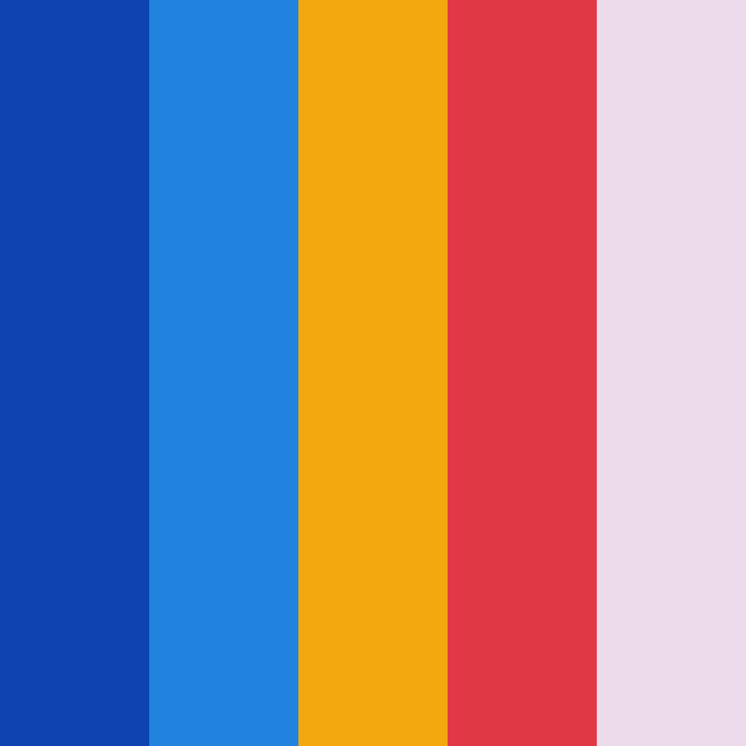 Download retro futurism color palette PNG image (square)
