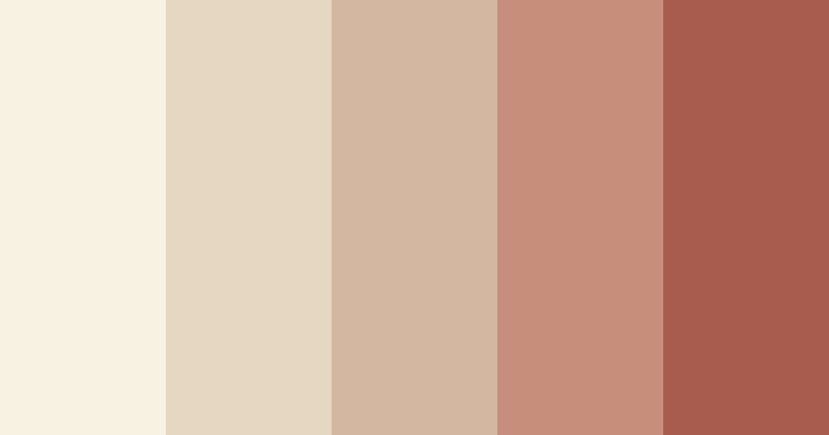 Download bleached ivory color palette PNG image (landscape)