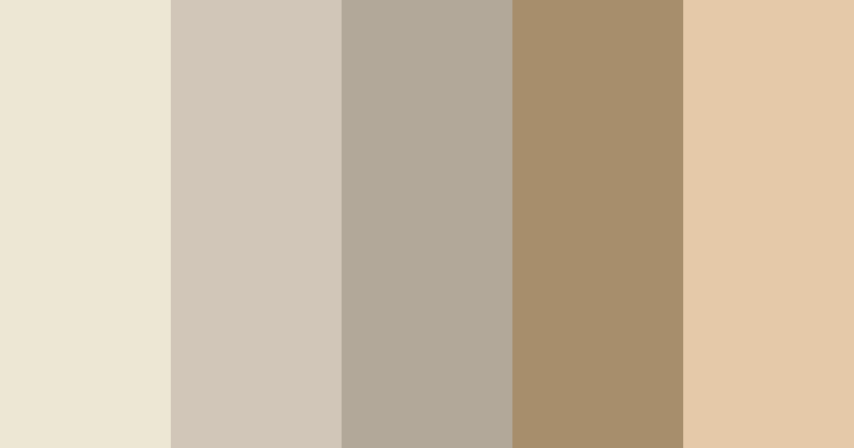 Download bleached ivory color palette PNG image (landscape)