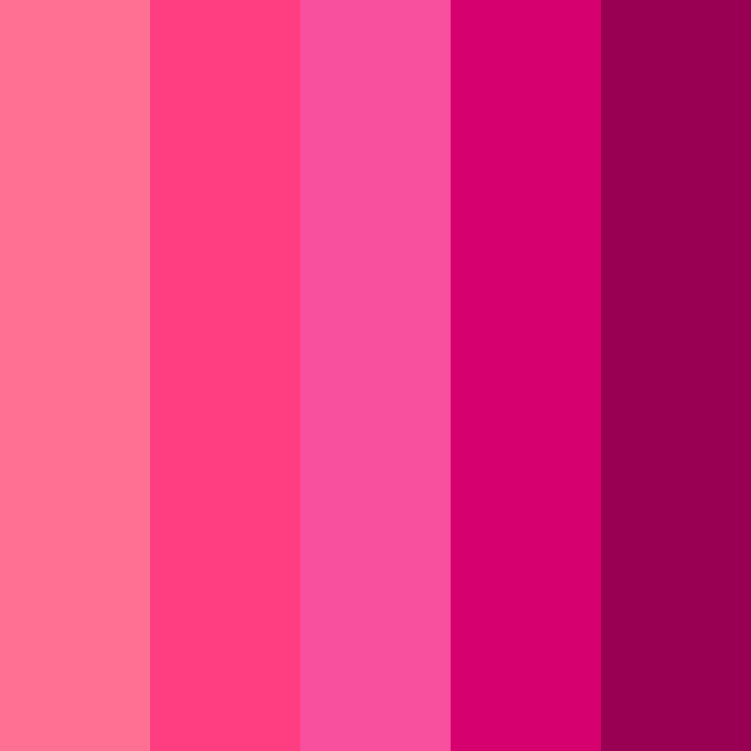 Download pink vibrance color palette PNG image (square)