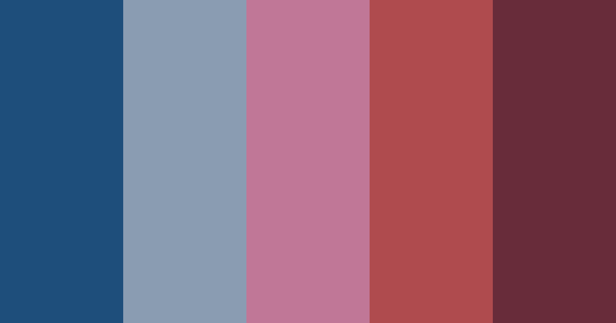 Download denim and wine color palette PNG image (landscape)