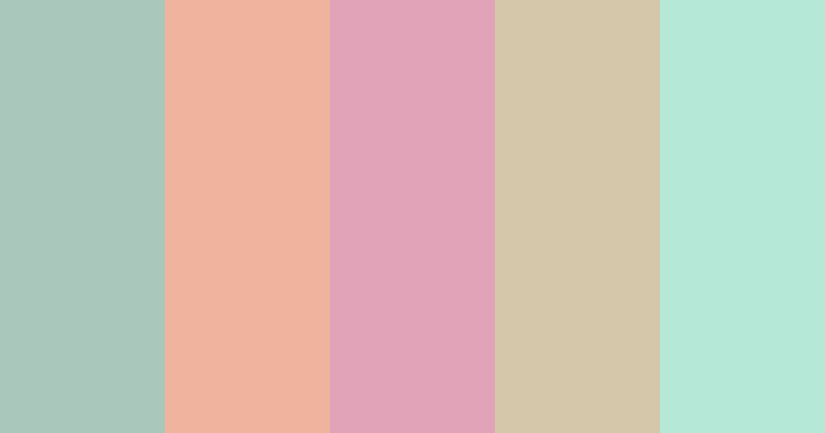 Download muted harmony color palette PNG image (landscape)