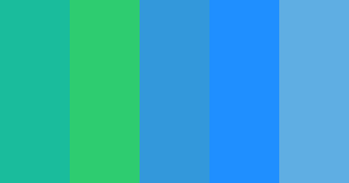 Download winter wave color palette PNG image (landscape)