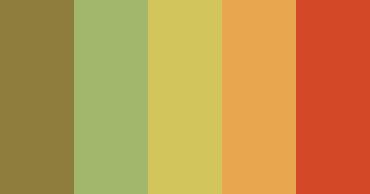 Download springtrap color palette PNG image (landscape)