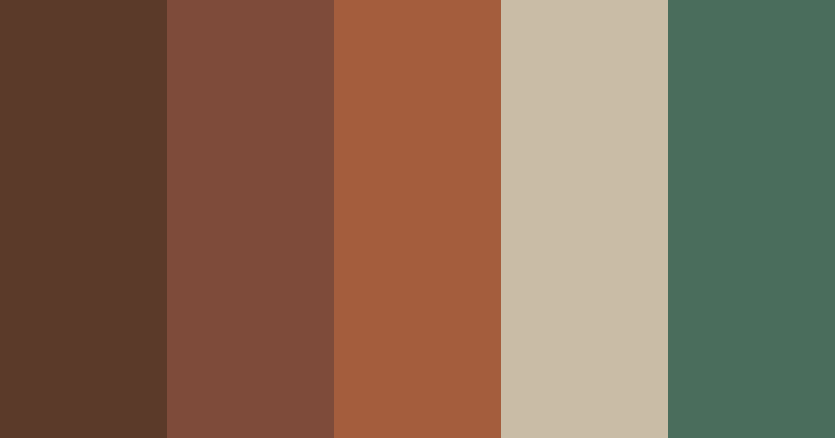 Download cozy cabin color palette PNG image (landscape)
