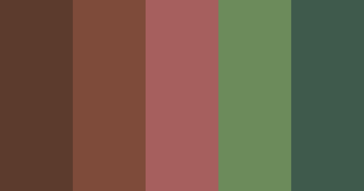Download cozy cabin color palette PNG image (landscape)