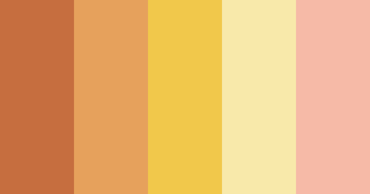 Download penny color palette PNG image (landscape)