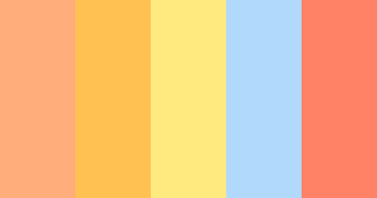 Download creative spark color palette PNG image (landscape)