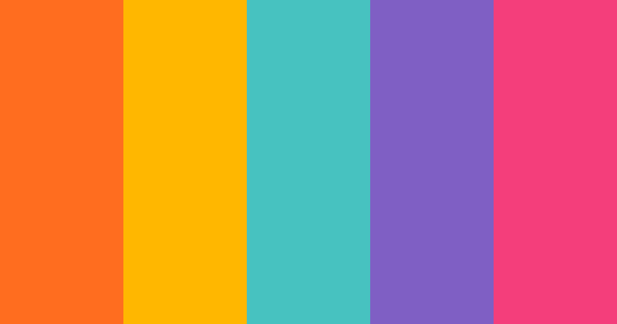 Download rainbow dash color palette PNG image (landscape)