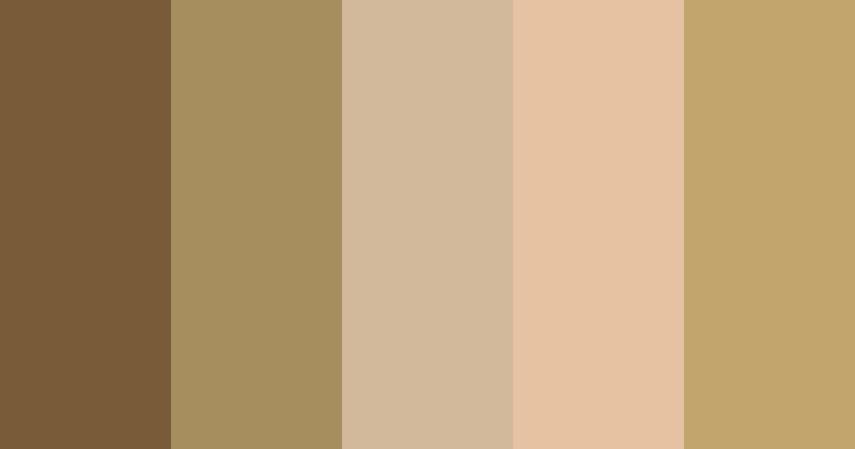 Download hazel glow color palette PNG image (landscape)
