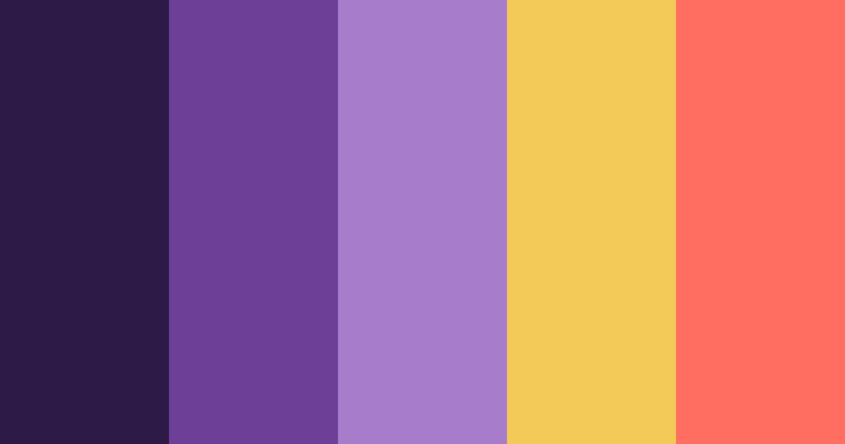Download 90s cyber pop color palette PNG image (landscape)