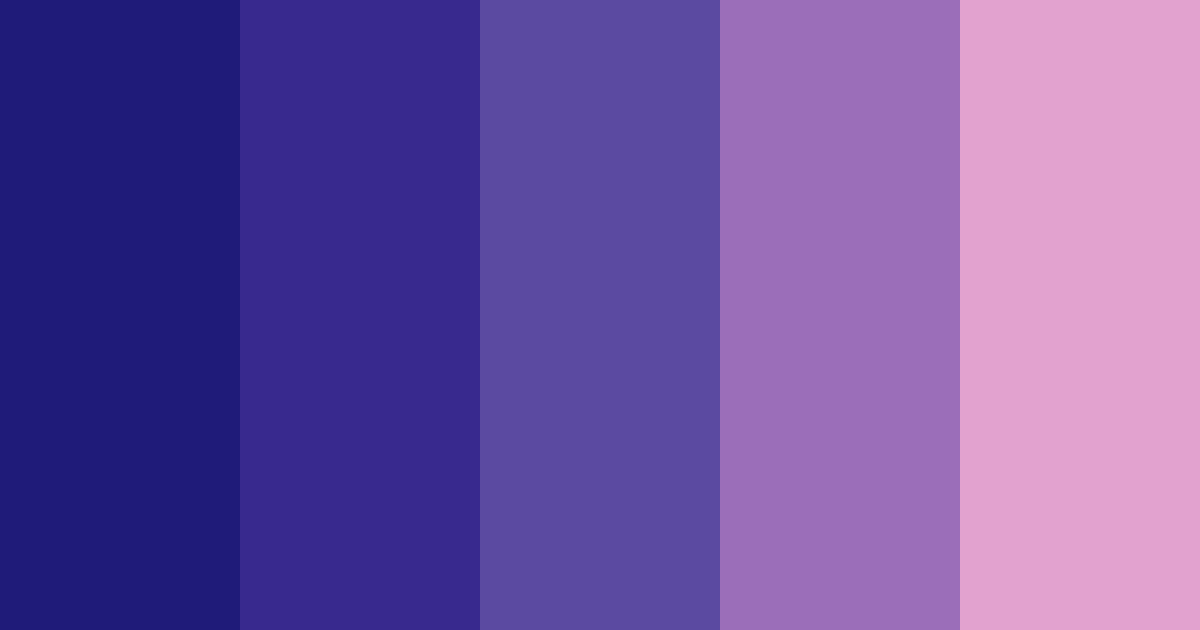 Download midnight faerie color palette PNG image (landscape)