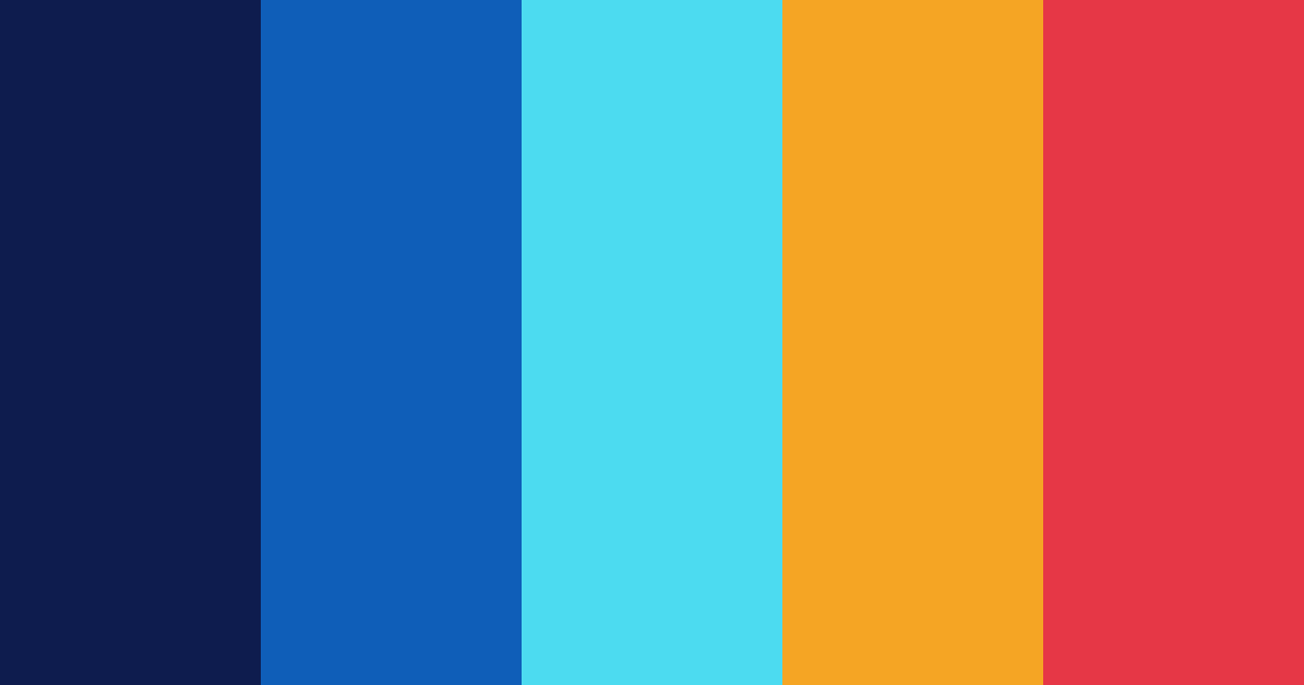 Download sonic the hedgehog color palette PNG image (landscape)