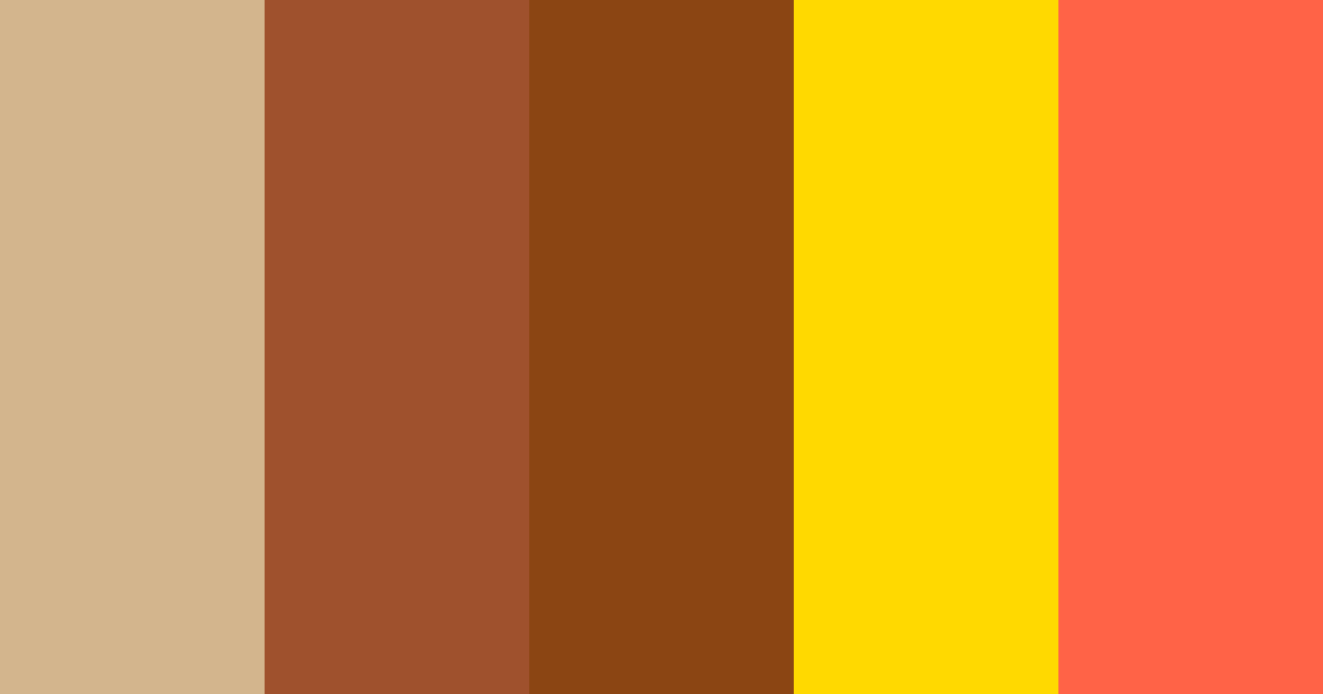 Download taurus color palette PNG image (landscape)