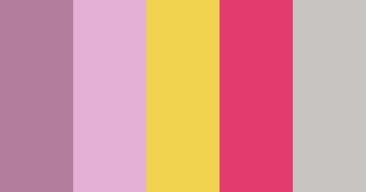 Download cat's whimsy color palette PNG image (landscape)