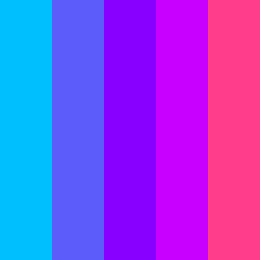 Download cyber color palette PNG image (square)