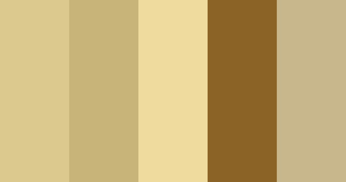 Download golden dunes color palette PNG image (landscape)
