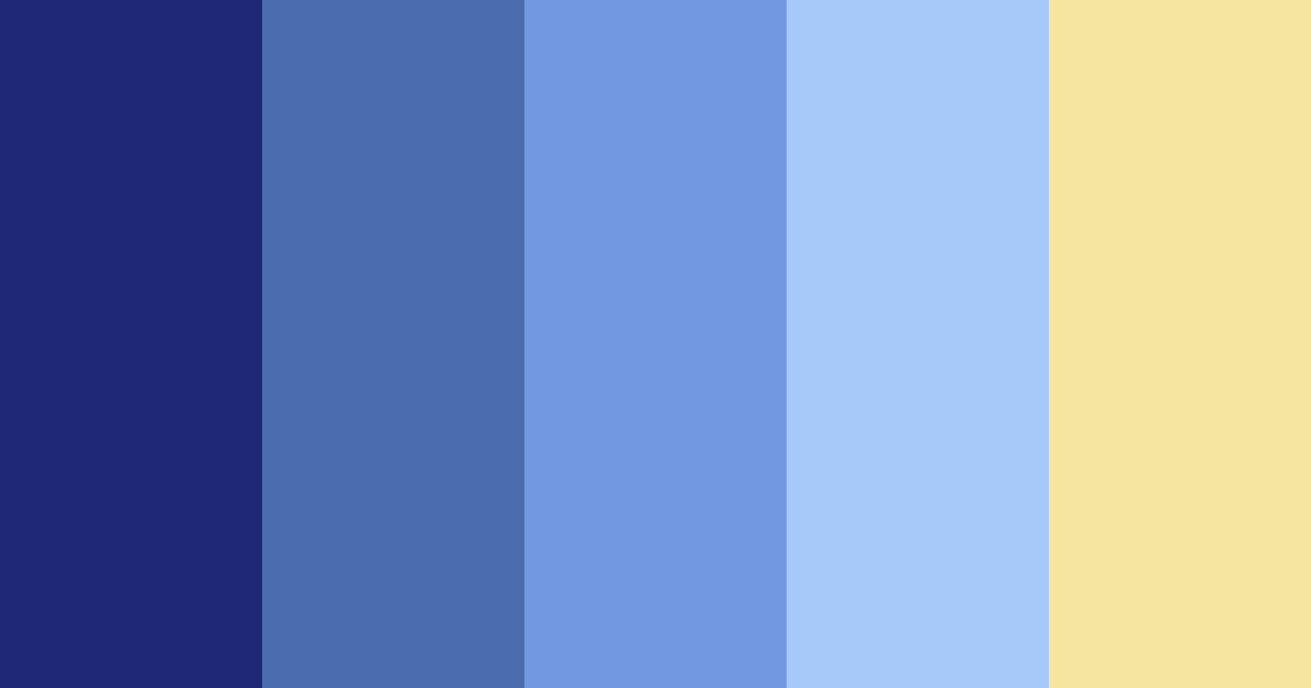 Download stars and moon color palette PNG image (landscape)