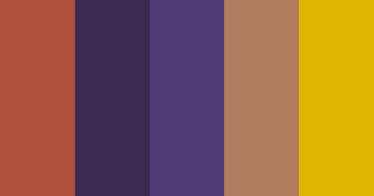 Download auburn navy color palette PNG image (landscape)