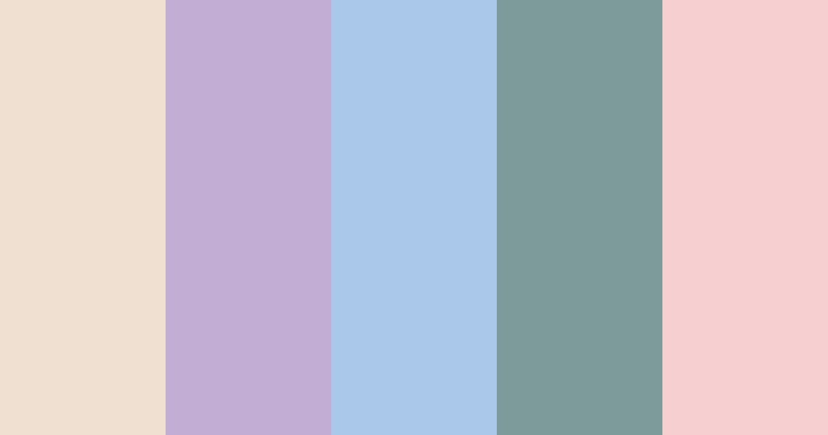Download moon fall pastel color palette PNG image (landscape)