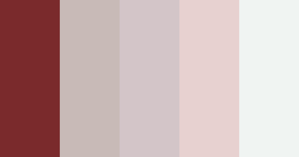 Download vintage mulled wine color palette PNG image (landscape)