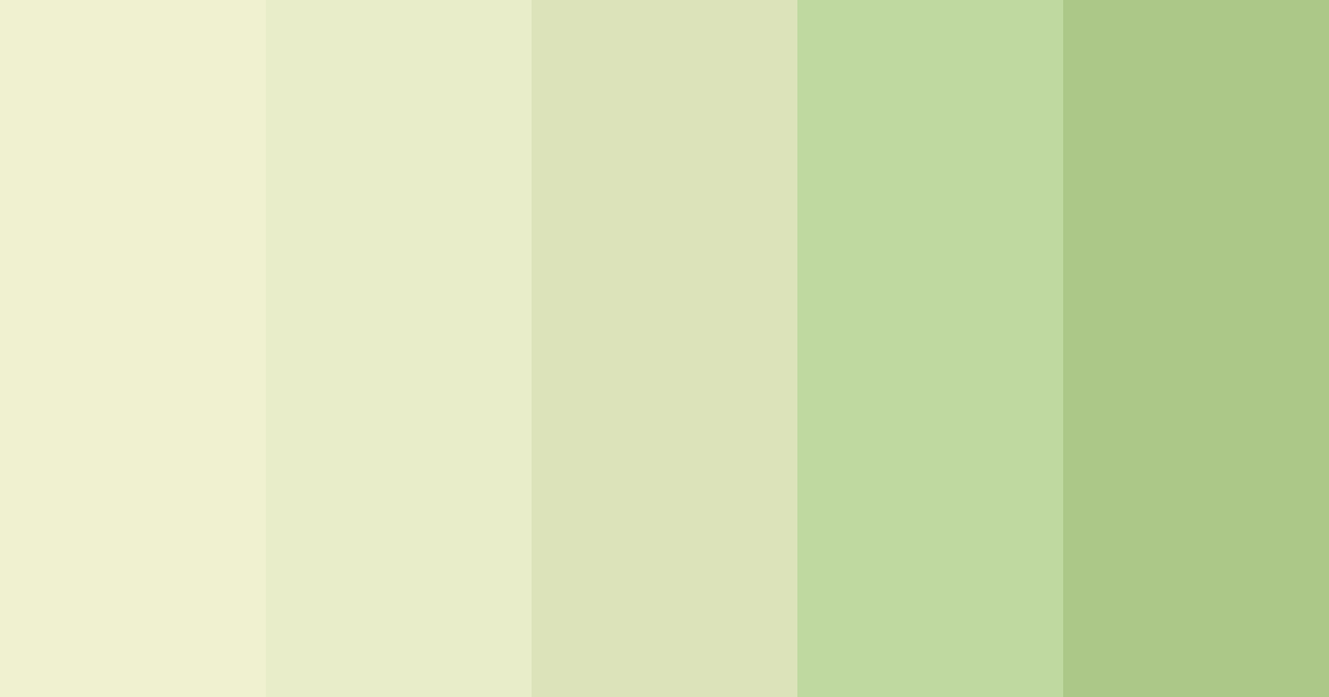 Download bamboo color palette PNG image (landscape)