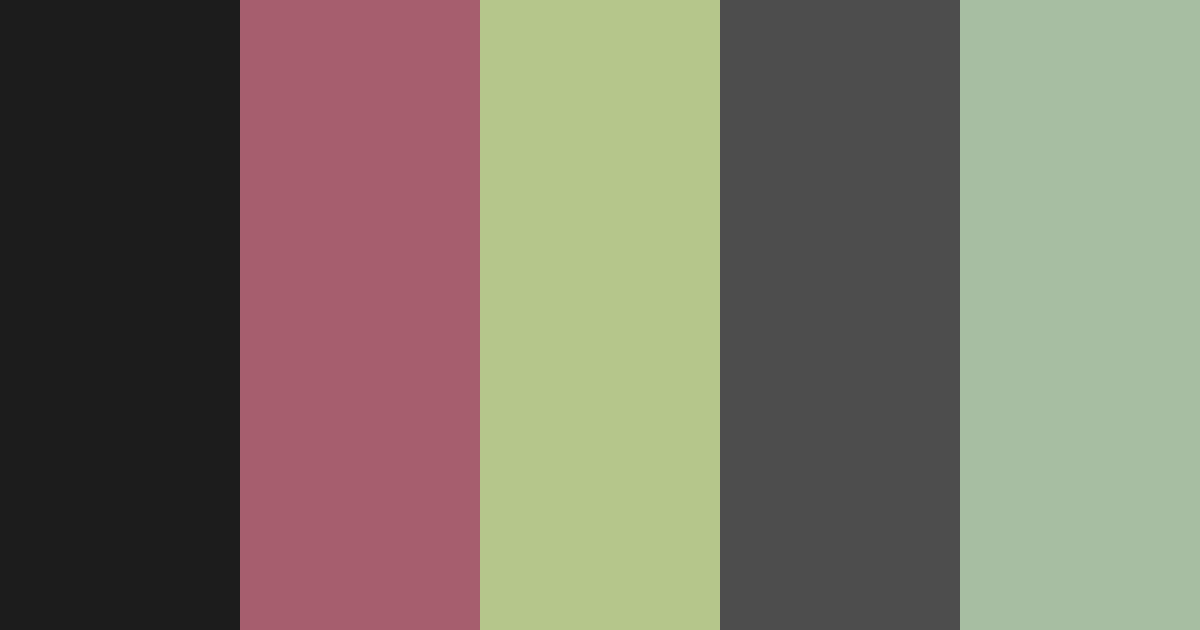 Download muted elegance color palette PNG image (landscape)