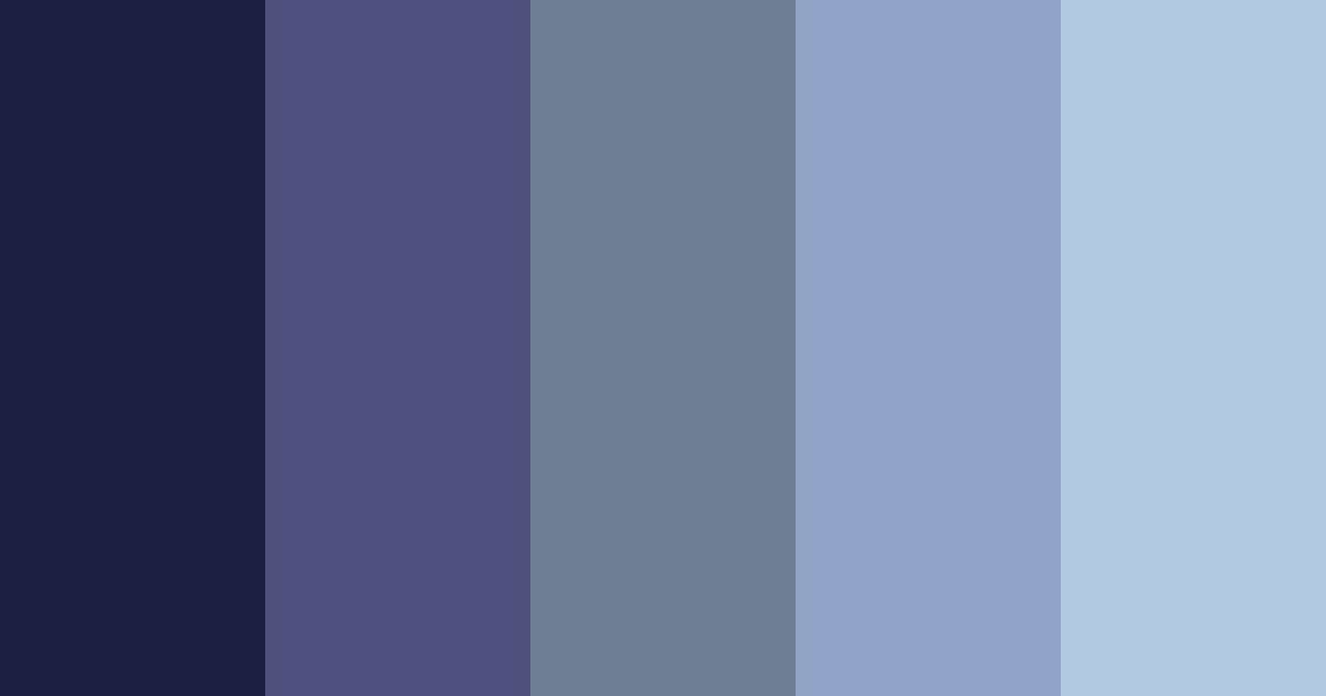 Download midnight color palette PNG image (landscape)