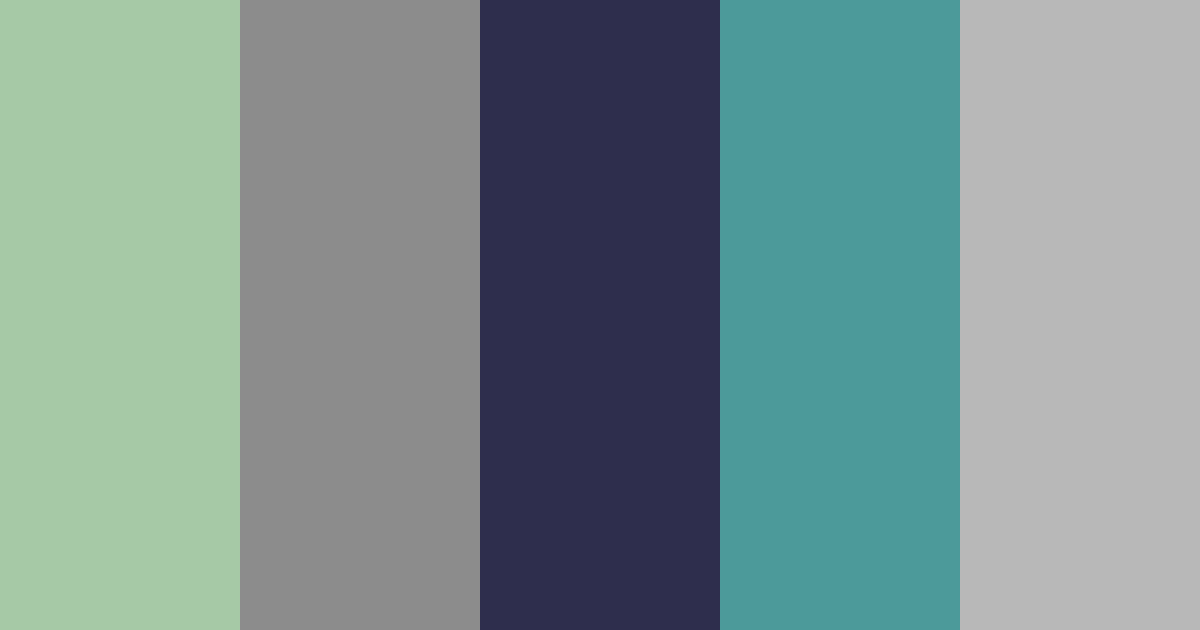 Download serene grayscale color palette PNG image (landscape)
