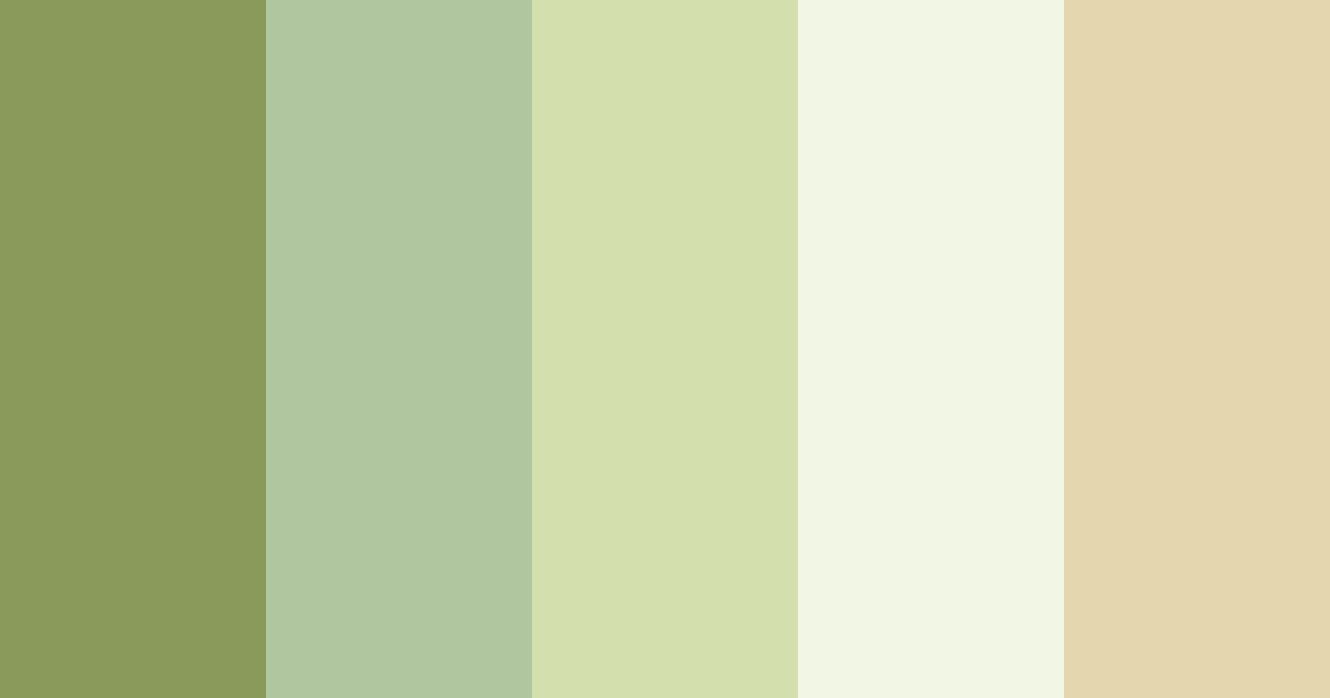 Download desaturated green zombie color palette PNG image (landscape)