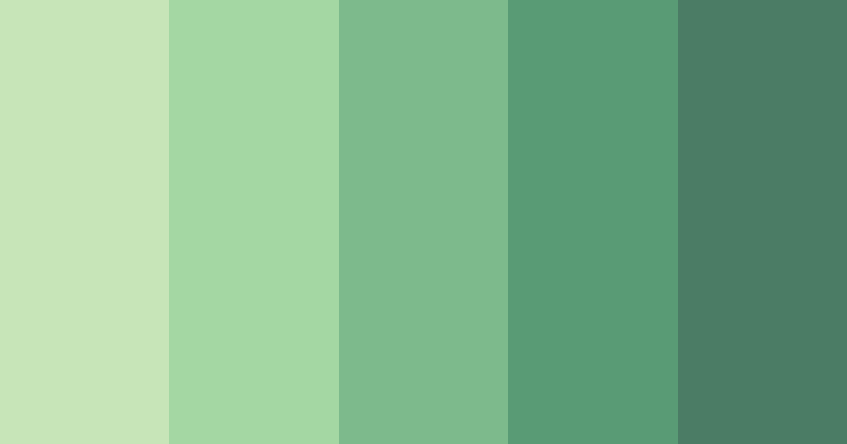 Download matcha blossom color palette PNG image (landscape)