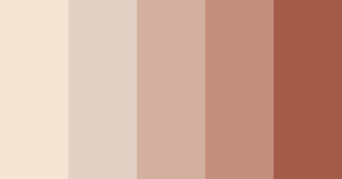 Download pale ivory fur color palette PNG image (landscape)