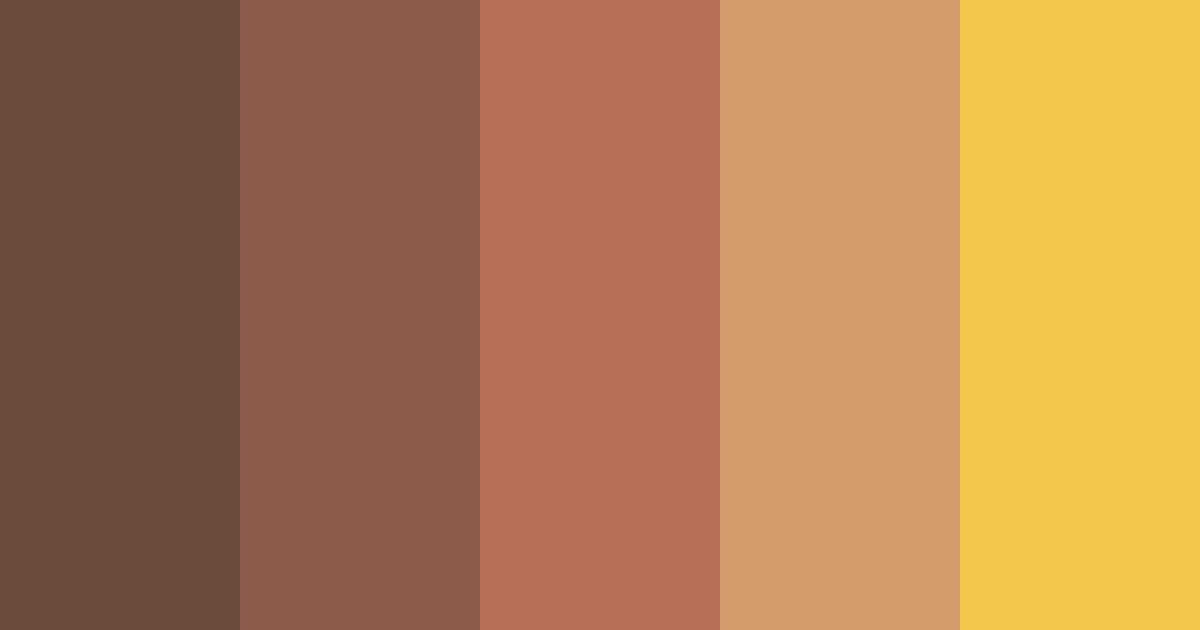 Download auburn glow color palette PNG image (landscape)