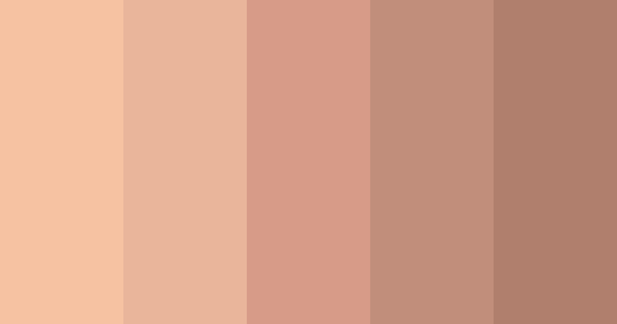 Download colores piel color palette PNG image (landscape)