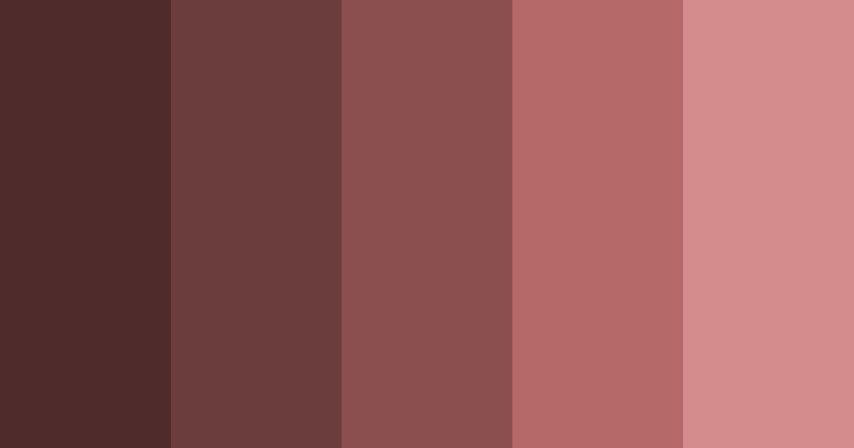 Download auburn glow color palette PNG image (landscape)