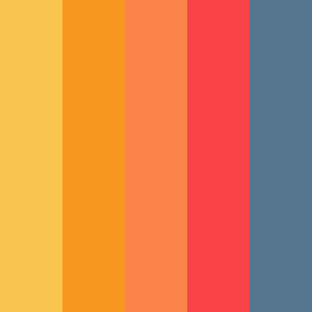 Download julius the cat color palette PNG image (square)