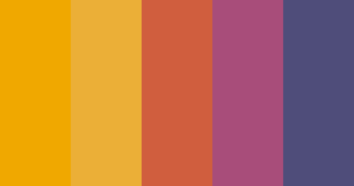 Download julius the cat color palette PNG image (landscape)