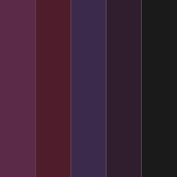 Dark Velvet in Bordeaux Color Palettes