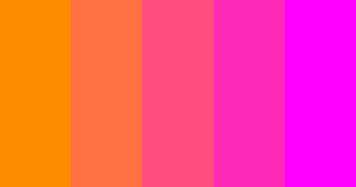 Download y2k vibes color palette PNG image (landscape)