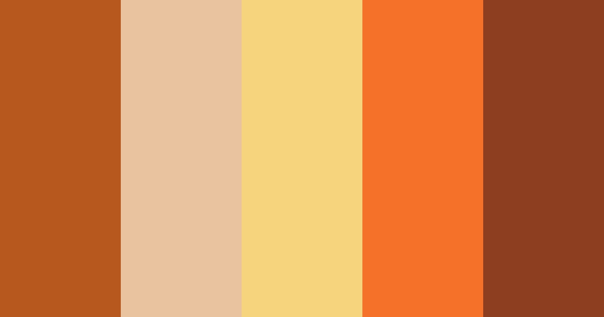 Download campfire color palette PNG image (landscape)