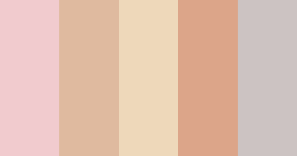 Download soft elegance color palette PNG image (landscape)