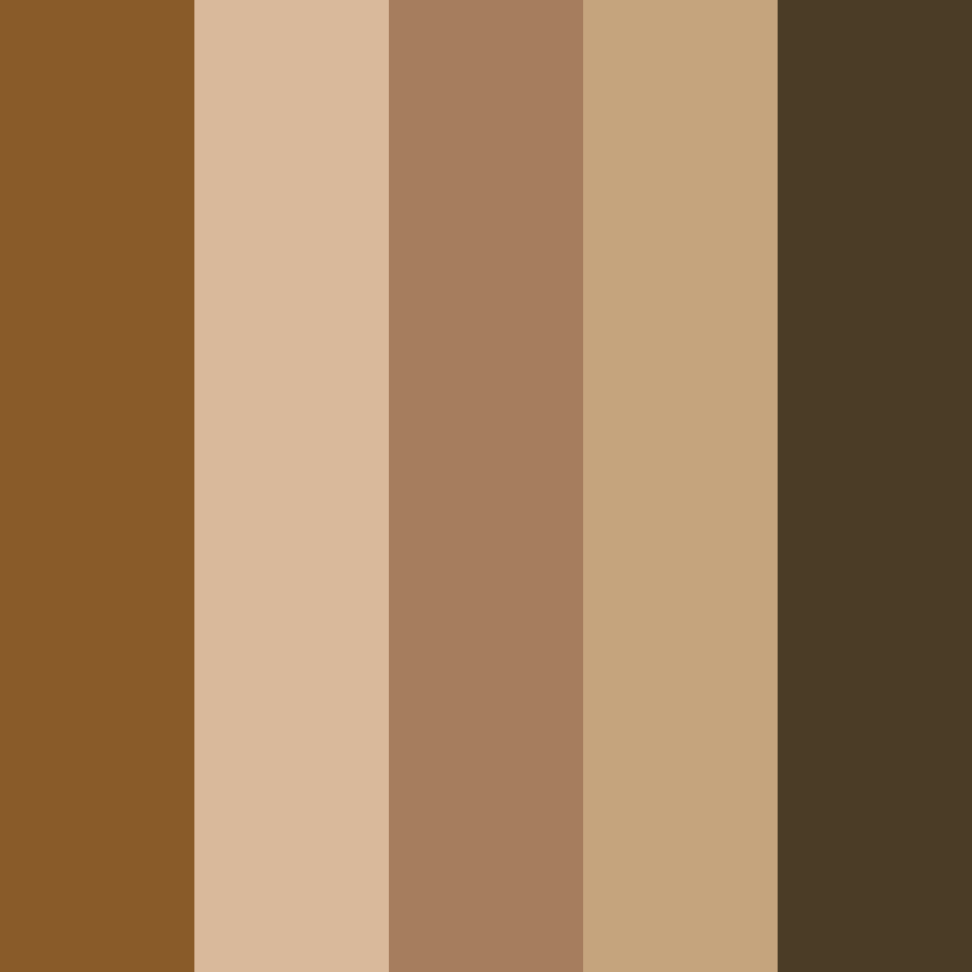 Download hazel color palette PNG image (square)