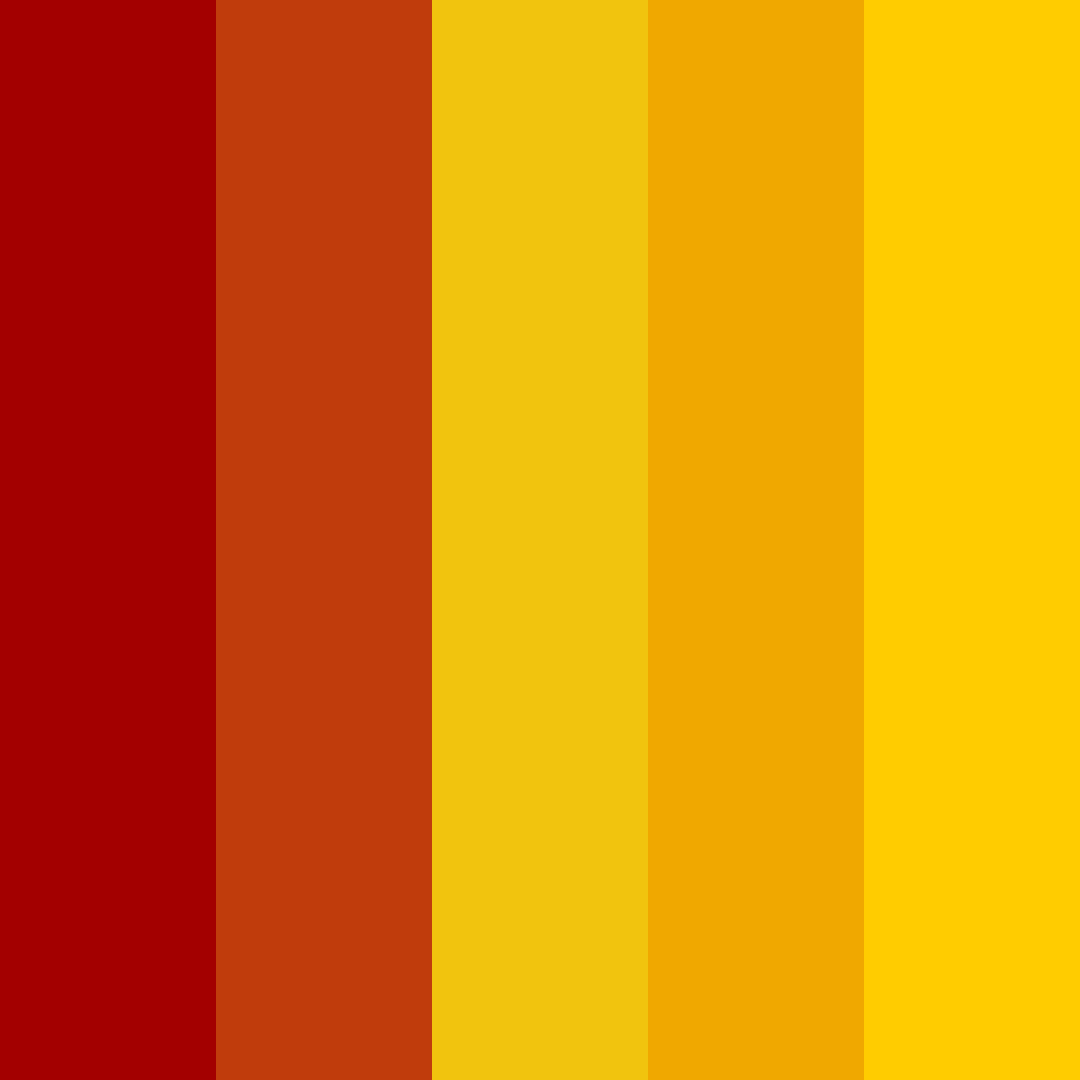 Download gryffindor inspired color palette PNG image (square)