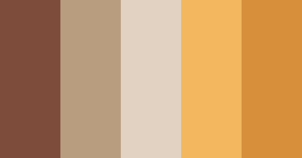 Download moose color palette PNG image (landscape)