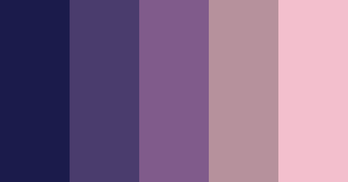 Download subspace color palette PNG image (landscape)