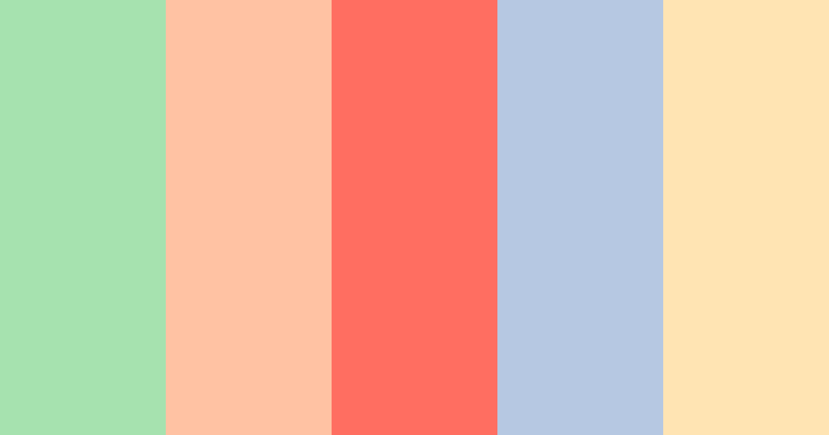 Download garden soft color palette PNG image (landscape)