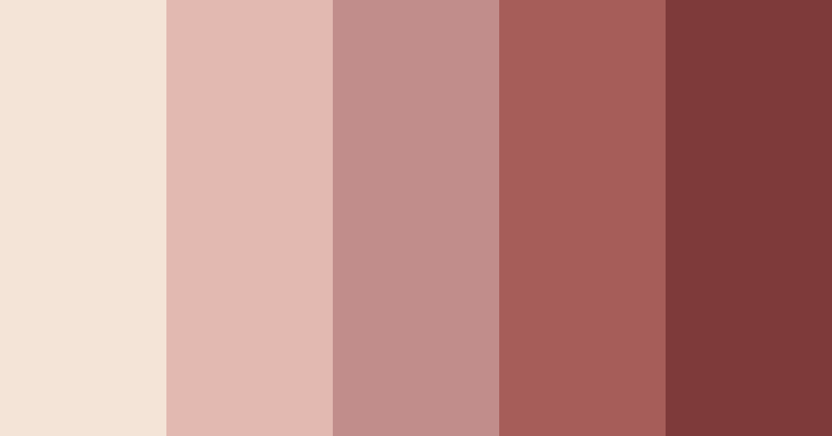 Download albino cherokee color palette PNG image (landscape)